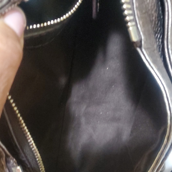 Chloe Pewter Color Leather Handbag with Silver Accents - Picture 6 of 13